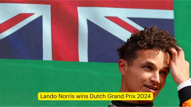 BREAKING NEWS: Lando Norris Triumphs at Dutch Grand Prix 2024 in…