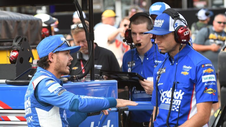 kyle-larson-talks-to-his-crew-chief-cliff-daniels-during-news-photo-1680619750