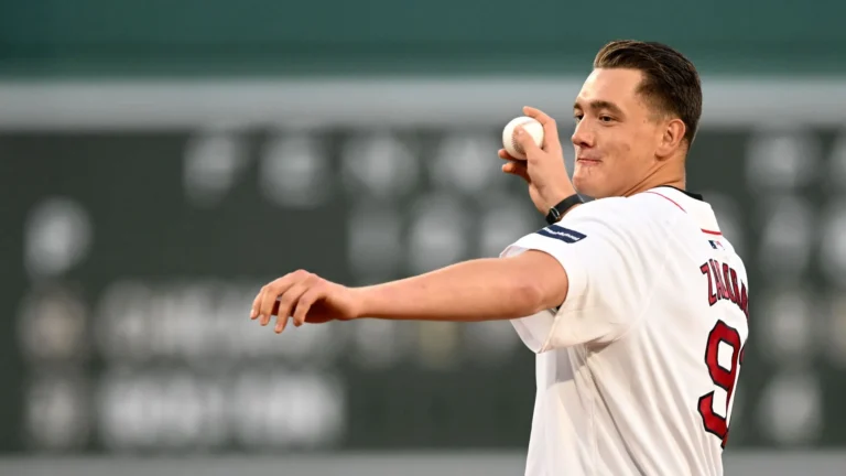 Bruins’ New Faces Shine on the Mound: Top Newcomers Throw Out First Pitches at…