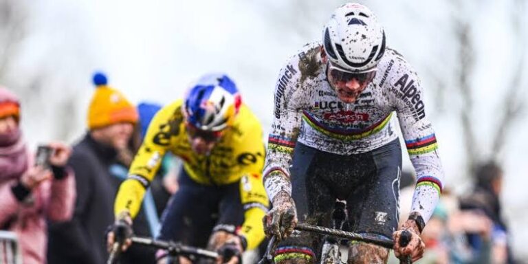 Niels Albert over de verwachtingen voor het cyclocross-seizoen van Van der Poel en Van Aert: “Mathieu zal misschien iets minder racen, Wout zeker meer… Niels Albert on expectations for van der Poel and van Aert’s cyclocross season: “Mathieu might race a little less, Wout definitely will…