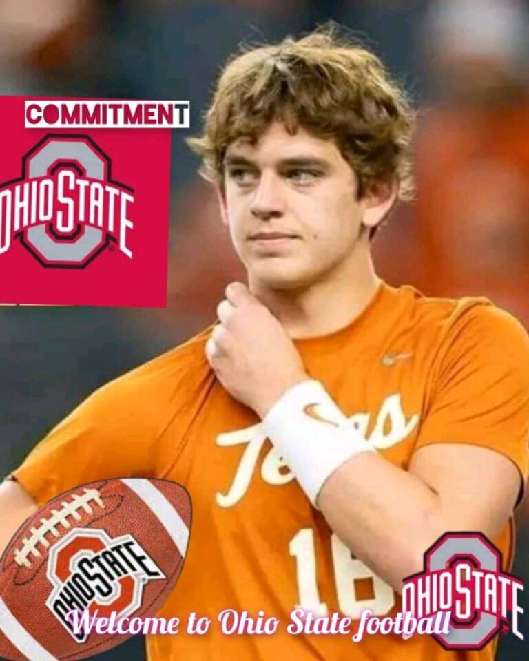 Arch Manning, Elite QB for Texas Longhorns, Switches Commitment to Ohio State for 2025 Class, Over Auburn and Alabama….