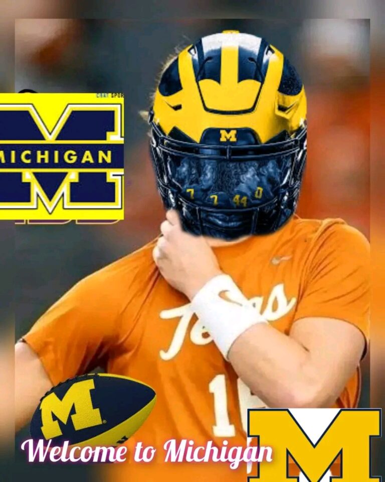 BREAKING: Arch Manning Shocks College Football World with Surprise Commitment to Michigan Wolverines 2025 Class…