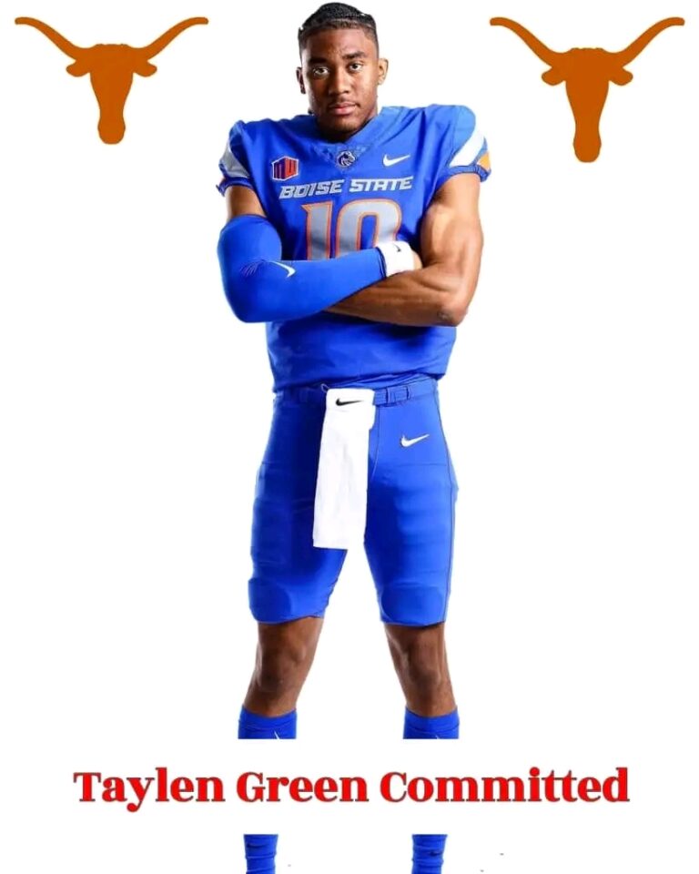 BREAKING: Texas Longhorns Score a Major Upset in the Recruitment Wars, Landing the Highly Coveted and Enigmatic 9-Footer QB Sensation, Taylen Green – A Phenomenal Dual-Threat Star Whose Athleticism and Arm Talent Have Left College Football Experts Awestruck, Sending Shockwaves Throughout the Big 12 and Beyond as the Longhorns Cement Their Status as a National Powerhouse…