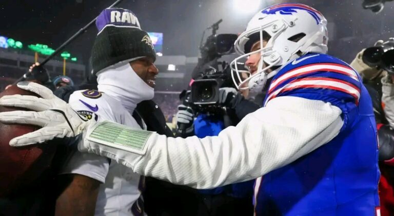 Lamar Jackson Shares Intriguing Message to Josh Allen Following Divisional Round Defeat to the Bills…