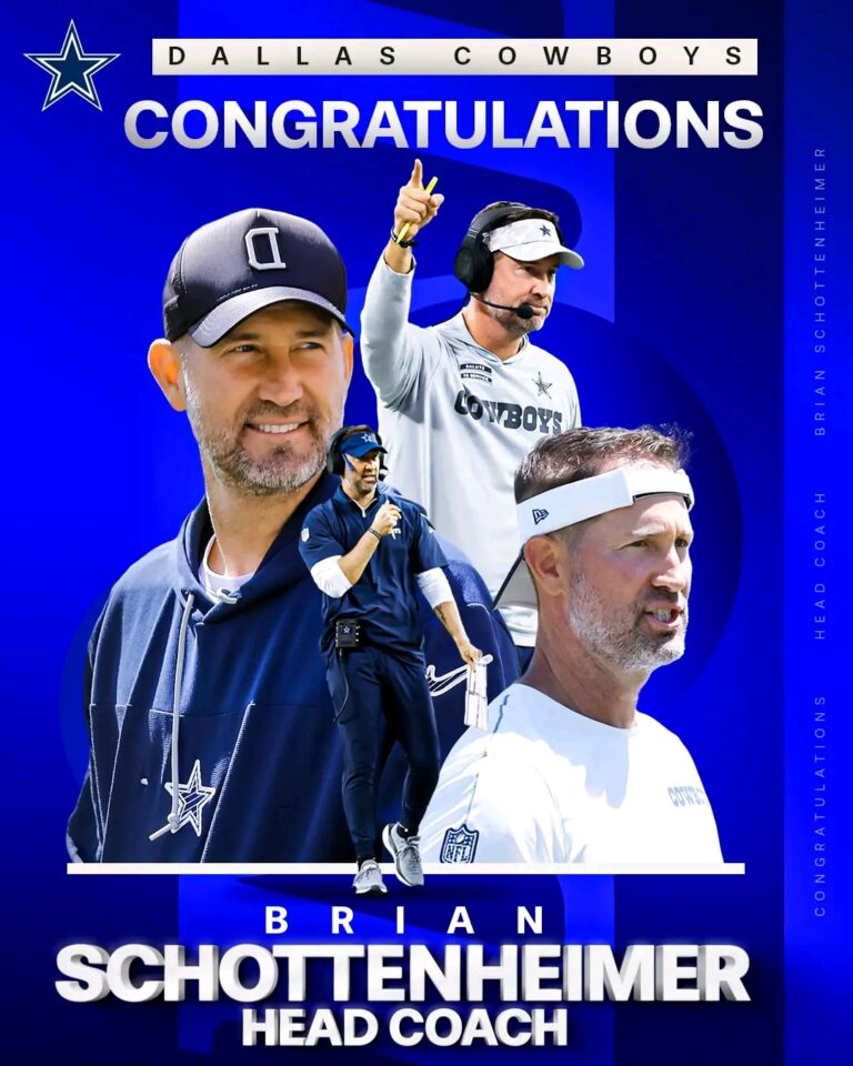 BREAKING: Dallas Cowboys Confirm Brian Schottenheimer as Their New Head Coach…