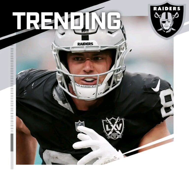 Raiders TE Brock Bowers Named Finalist for AP Offensive Player of the Year Award….