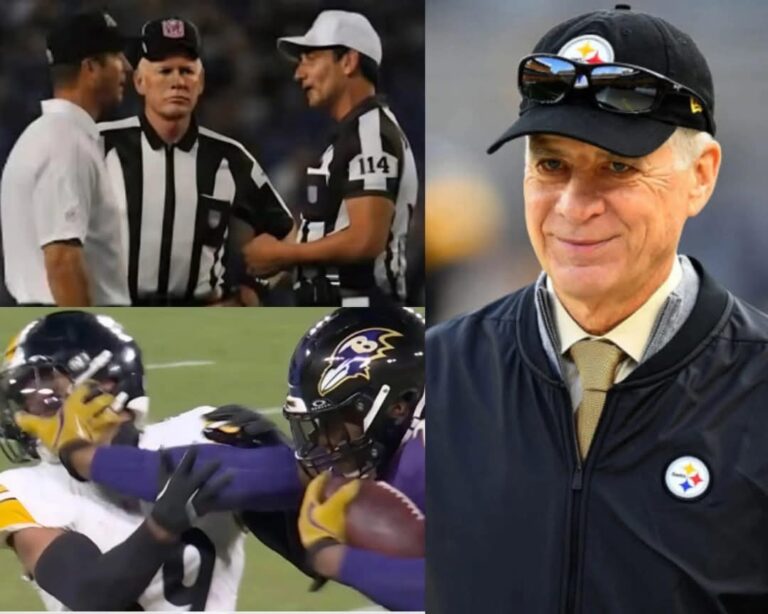 Pittsburgh Steelers President Art Rooney II Expresses Satisfaction as Three Referees from Steelers-Ravens Game Suspend Amid Bribery Investigations….
