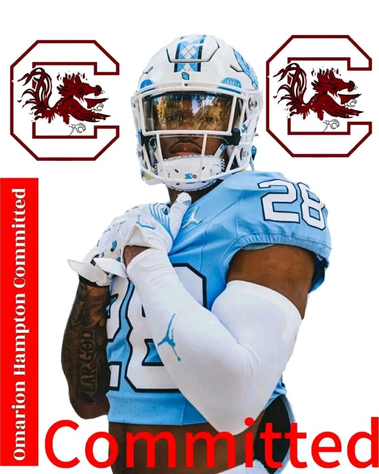 South Carolina Gamecocks Make Waves in SEC: Top Recruit Omarion Hampton Chooses Carolina Over Tennessee and Alabama..