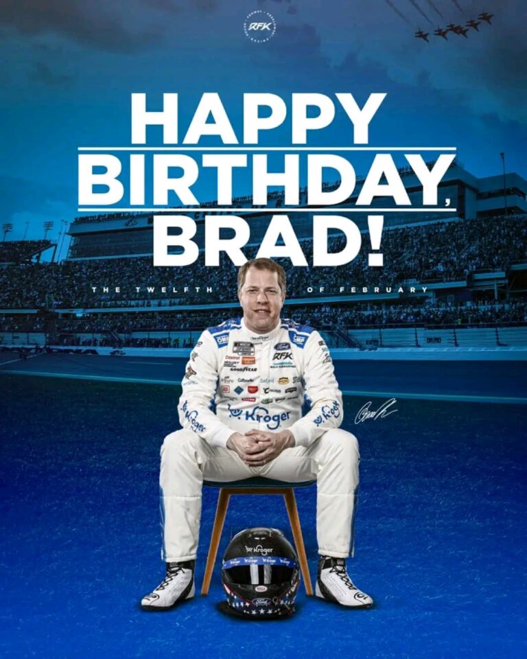 NASCAR Community Unites to Celebrate Brad Keselowski’s 41st Birthday…