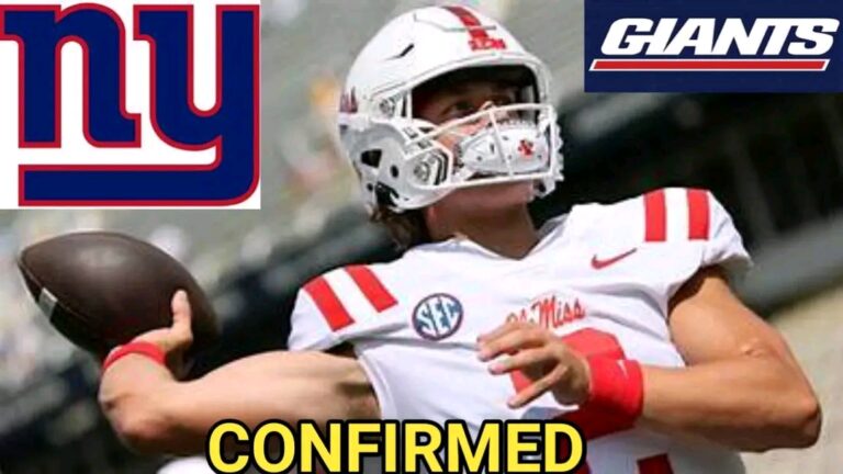 BREAKING: NY Giants Ignite MetLife Stadium with Excitement as Ole Miss Star Quarterback Jaxson Dart Signs Multi-Year Deal for 2025-26 Season!…