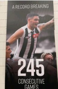 Ironman of the Game: Jack Celebrates 245 Consecutive Matches in the Black and White…