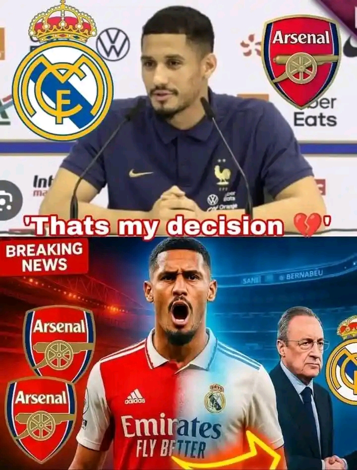 CONFIRMED: William Saliba Shuts Down Real Madrid Rumours with Strong Commitment to Arsenal….