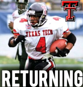Texas Tech Welcomes Back Red Raider Legend Byron Hanspard as Doak Walker Winner Joins Coaching Staff in New Role…