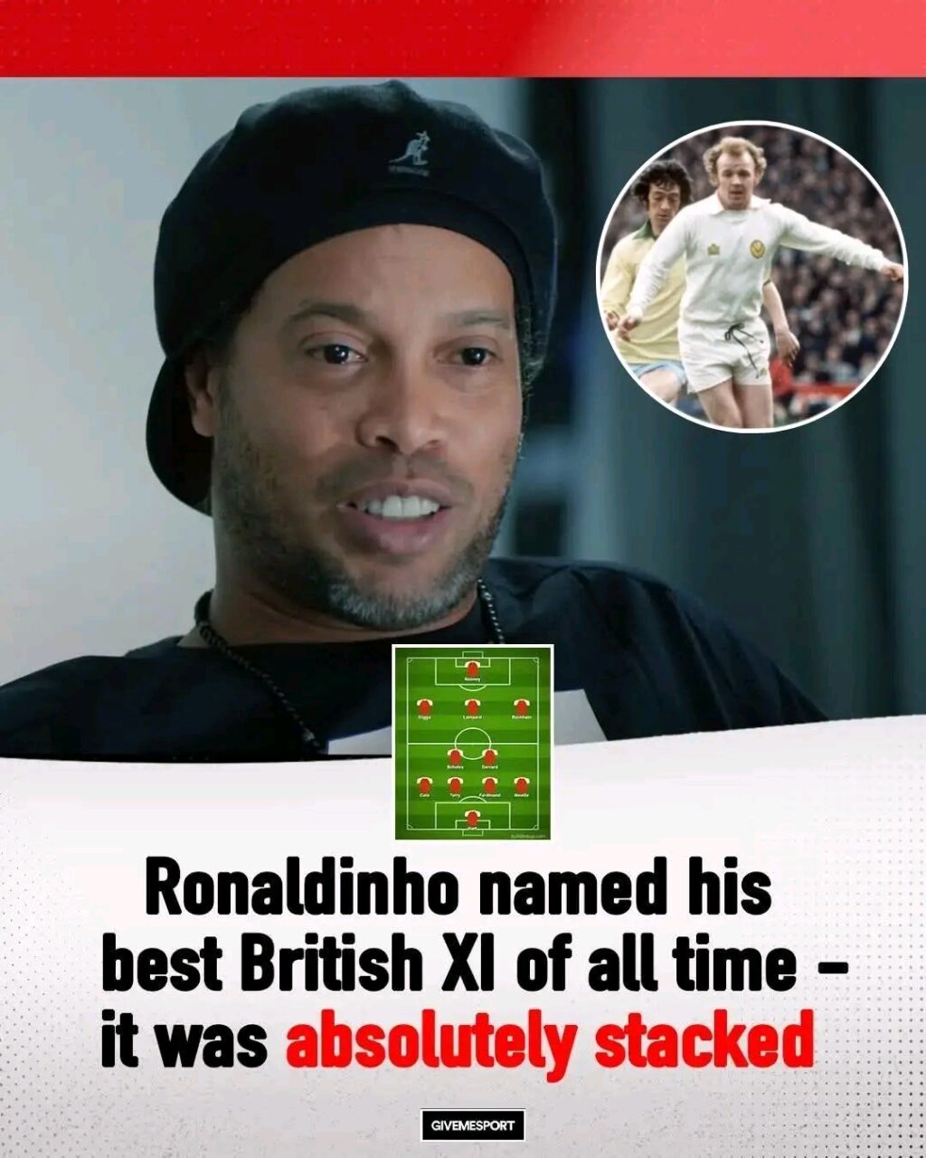 Ronaldinho Surprises Fans by Naming Leeds United Legend as One of the Greatest British Players in Shocking Reveal…