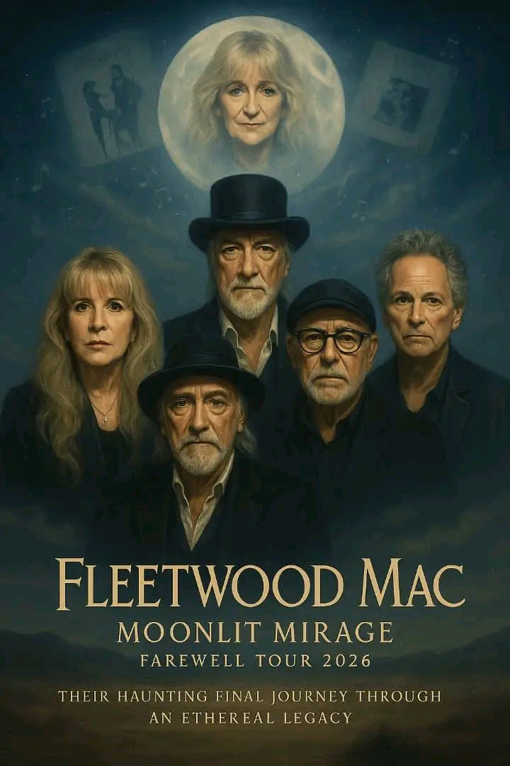 Final Curtain Call: Fleetwood Mac Reunites for Ethereal 2026 Tour, Moonlit Mirage…Read More