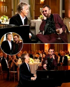 He waited 60 years to sing this again — but only for one man. On Ringo’s 85th birthday, fans expected a cheerful video or maybe a throwback photo — but no one expected Paul McCartney. The bassist didn’t bring a band, and he didn’t sing a chart-topping anthem. Instead, he sat alone in a dimly lit room, cradling an old guitar, and began to sing “Birthday.” His voice — older now, gentler — cracked on the second verse. By the final chorus, he wasn’t singing to the world. He was singing to a friend. When the last note fell into silence, Paul smiled faintly and whispered: “Still got that swing, Richie.” In that moment, it wasn’t just a song — it was a promise. A Beatle’s tribute to his brother in rhythm… and a melody that only two hearts could ever truly hear …. WATCH BELOW 👇